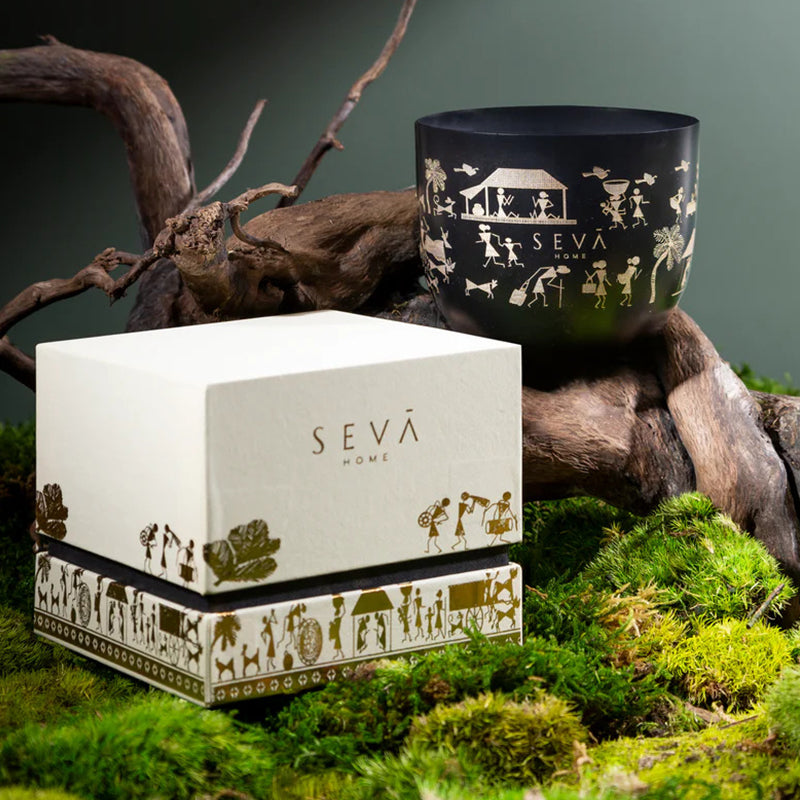 Heirloom Candle - Dil Se (Rustic Roots - Black) - Classic
