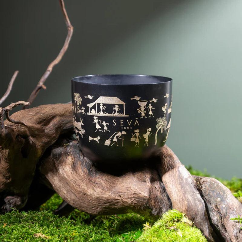 Heirloom Candle - Dil Se (Rustic Roots - Black) - Classic - The Gift Studio