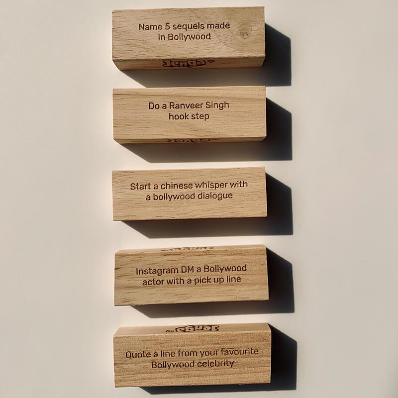 Bollywood Jenga - The Gift Studio