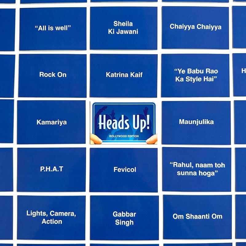 Bollywood Heads Up - The Gift Studio