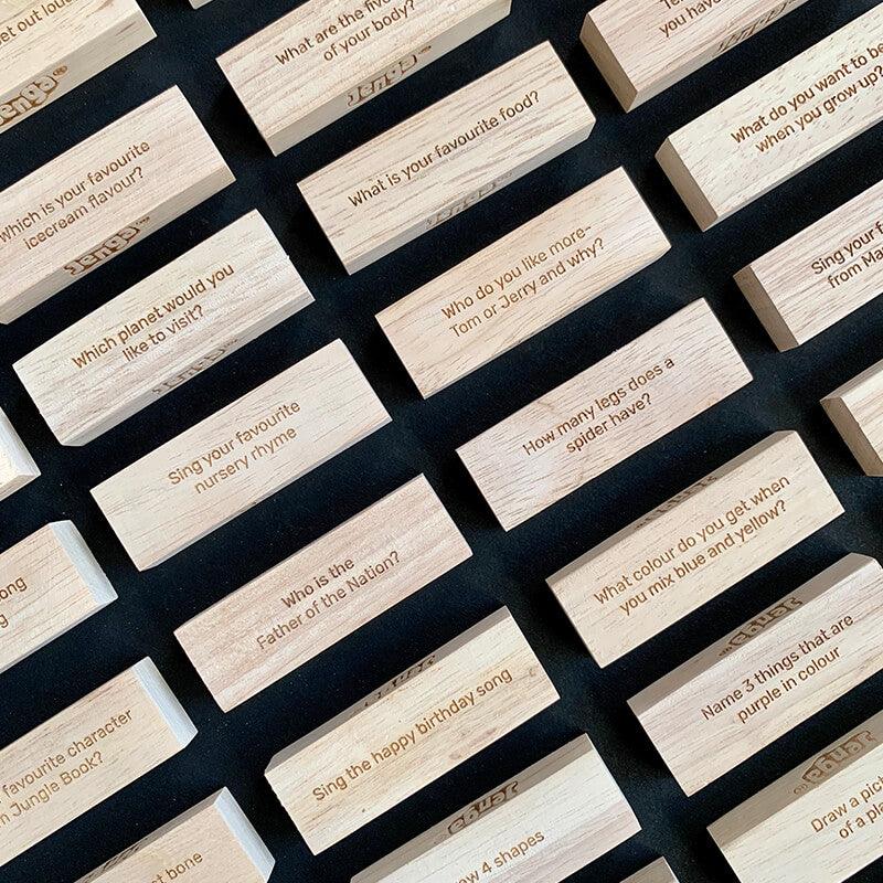 Personalized Jenga - The Gift Studio