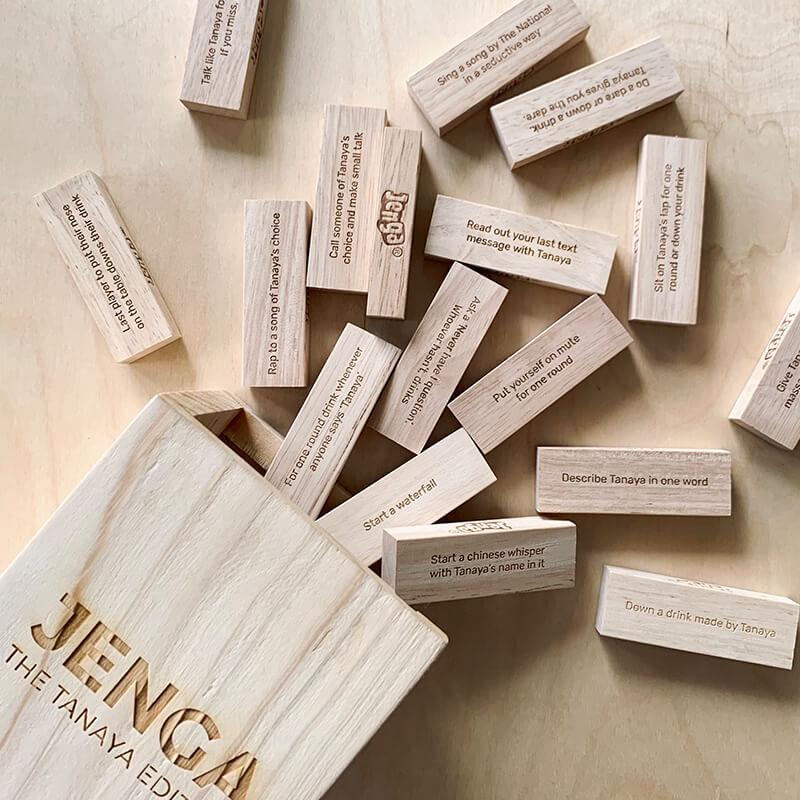 Personalized Jenga - The Gift Studio