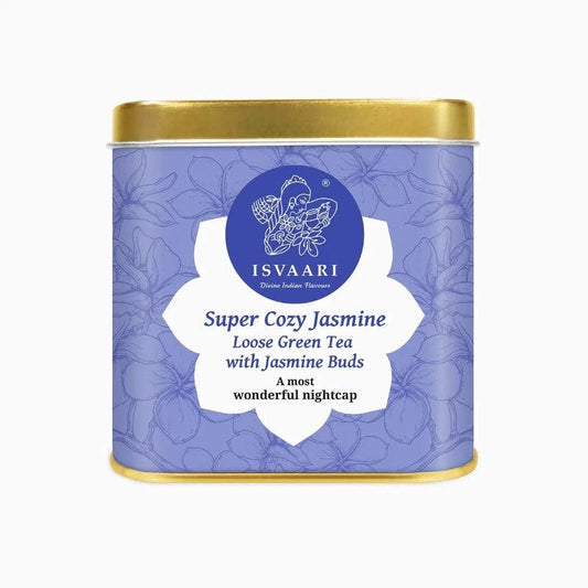 Isvaari Jasmine Green Tea Jasmine Bud 50Gm - The Gift Studio