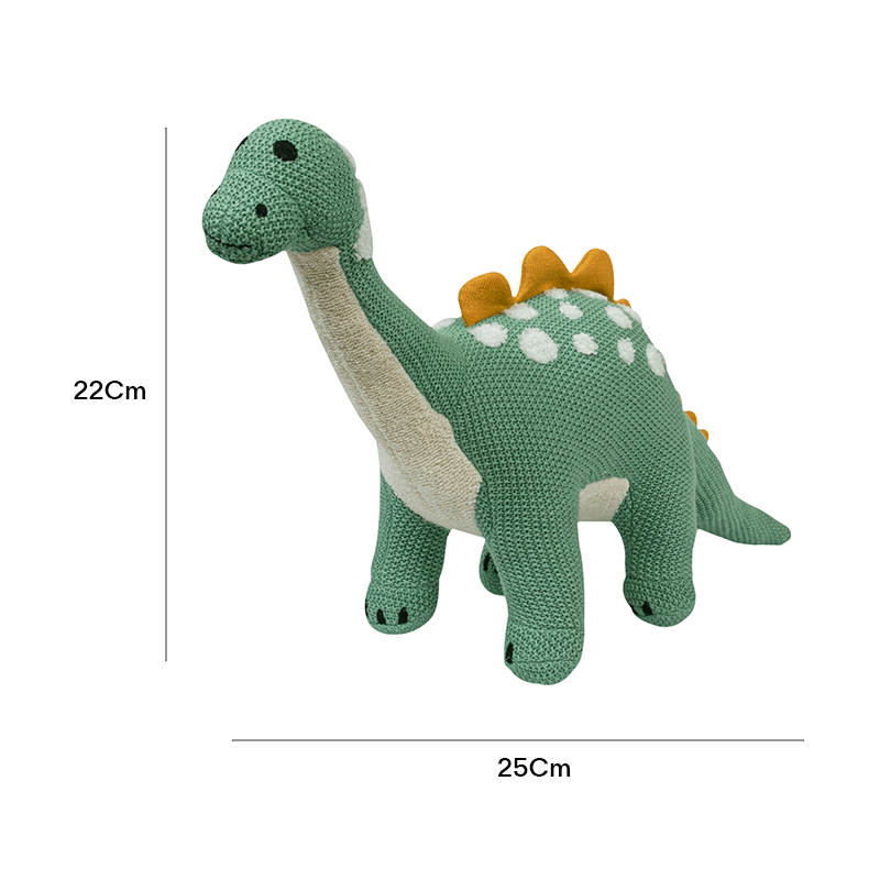 Knitted Dino Basket Gift Set - The Gift Studio