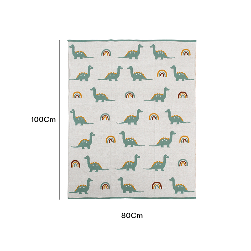 Knitted Dino Basket Gift Set - The Gift Studio