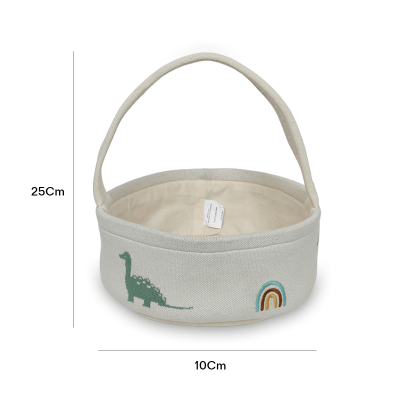Knitted Dino Basket Gift Set - The Gift Studio