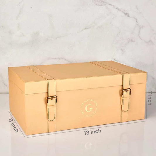 Leather Briefcase 13x8x7 Inch_The Gift Studio