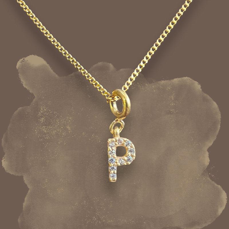 Letter Pendant - P - The Gift Studio