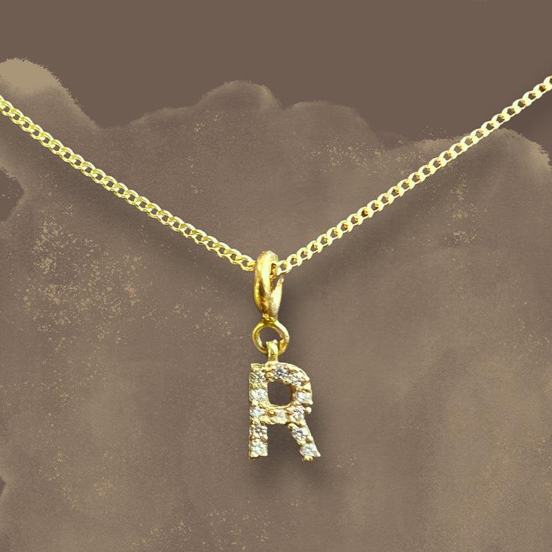 Letter Pendant - R - The Gift Studio