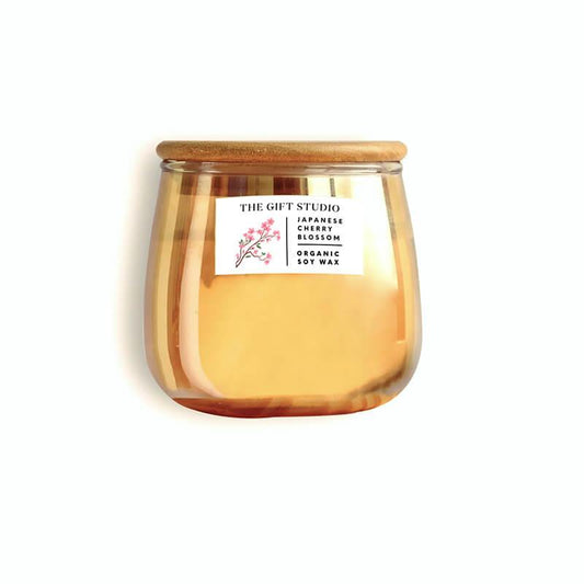 LUSTRE FINISH GOLDEN CANDLE - The Gift Studio