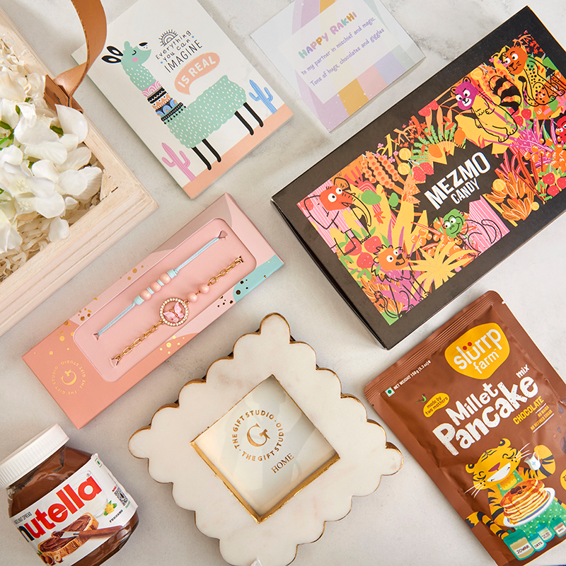 Lil Sibling Love Rakhi Hamper_The Gift Studio