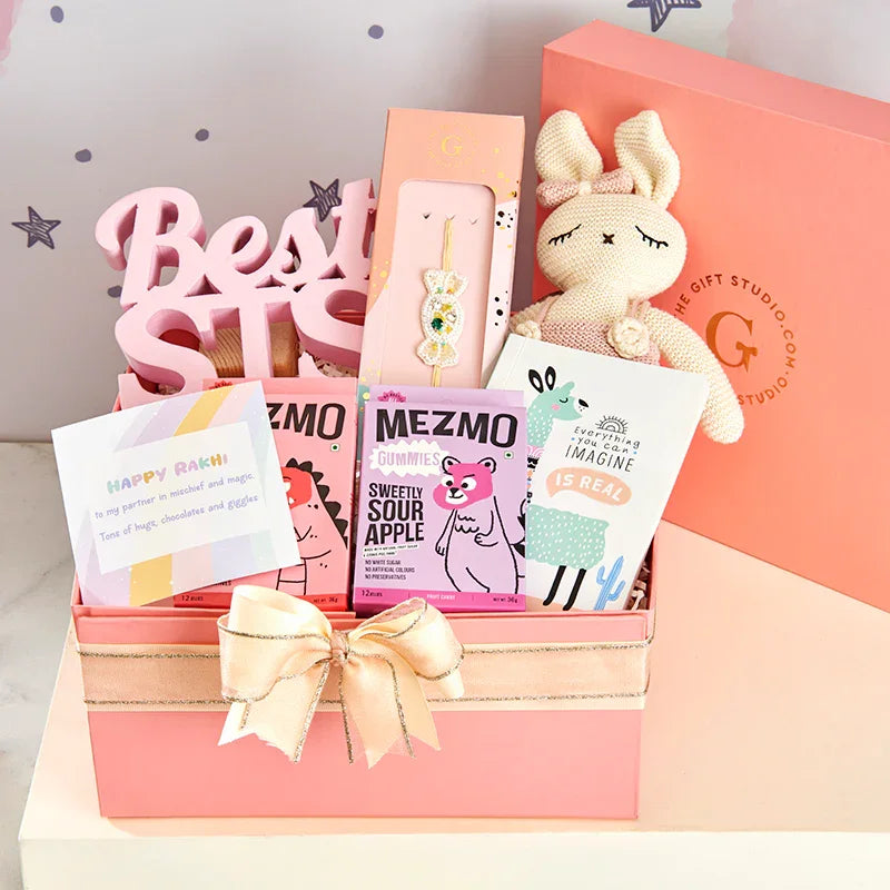 Lil Sister Rakhi Suprise Hamper_The Gift Studio