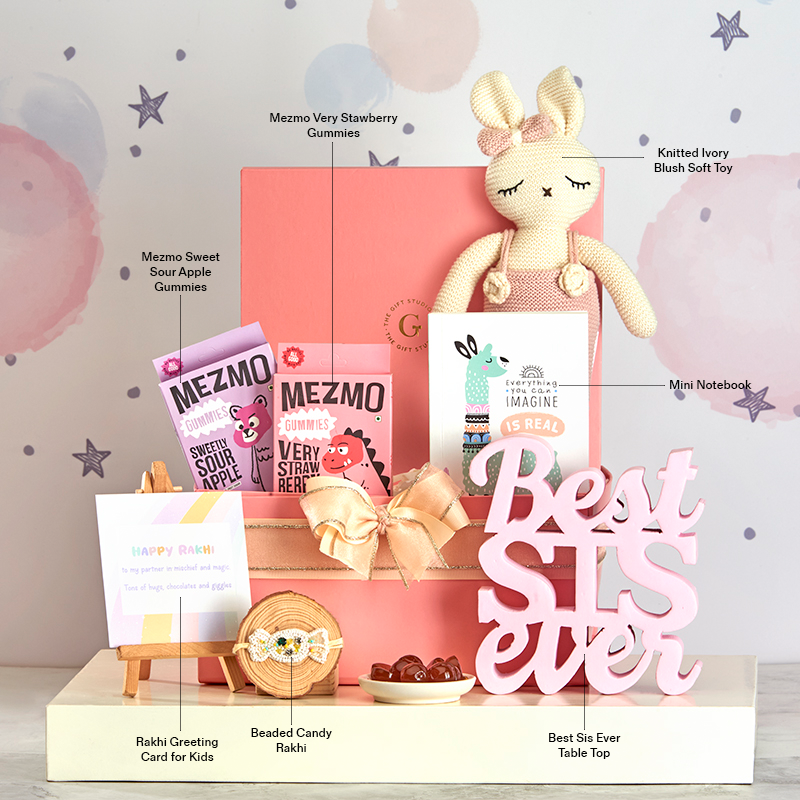 Lil Sister Rakhi Suprise Hamper_The Gift Studio