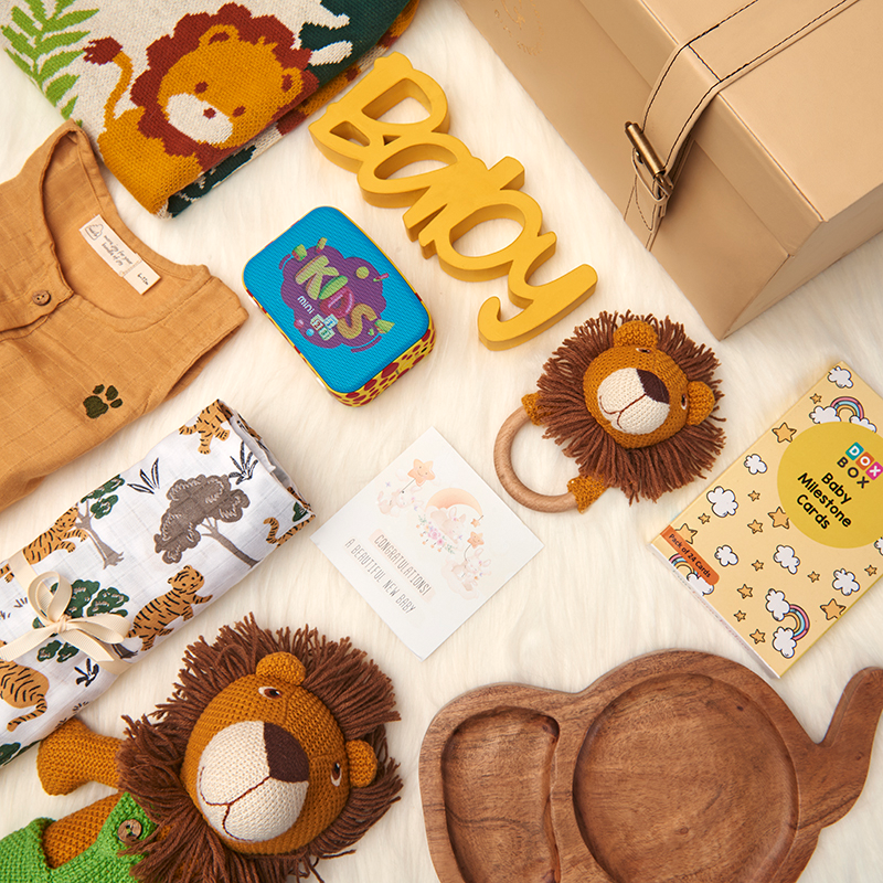 Little Explorer Safari Hamper-The Gift Stduio