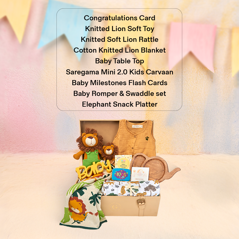 Little Explorer Safari Hamper-The Gift Stduio