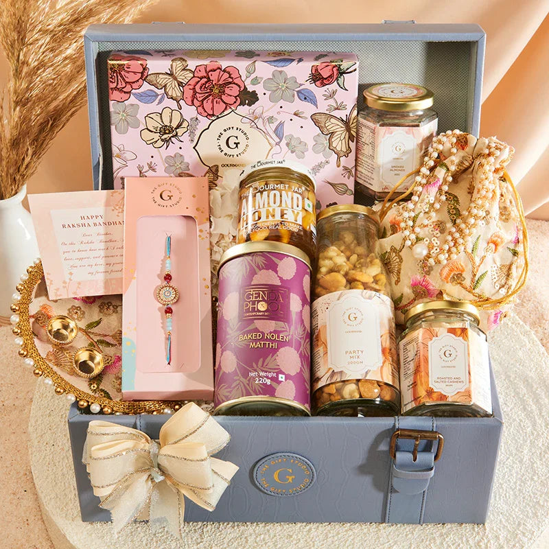 Luxe Rakhi Treats Hamper for Brother_The Gift Studio