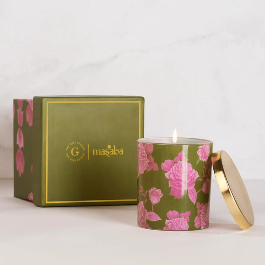 Rosé Reverie Candle – Masaba X TGS