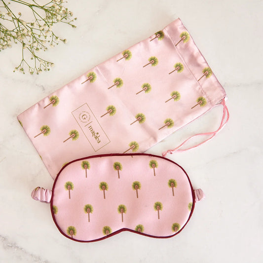 Satin Sleep Mask With Pouch – Masaba X TGS