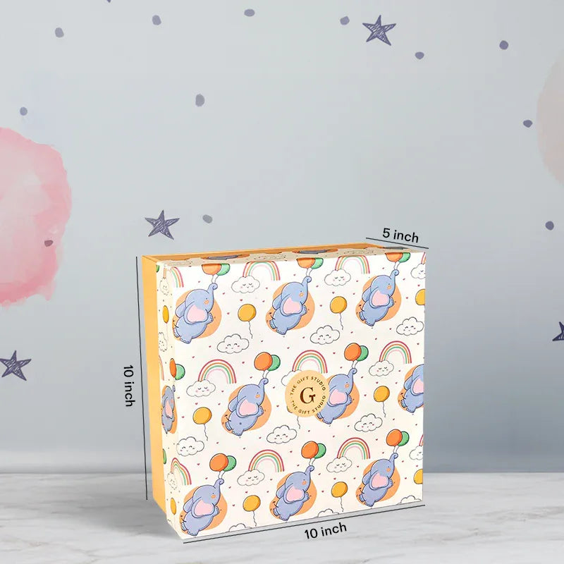 Mickey & Munchies Rakhi Hamper for Brother_The Gift Studio