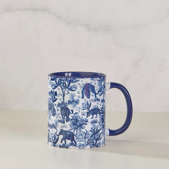 Mug Jungle Lore Dark Blue