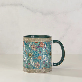 Mug Mughal Garden Dark Green