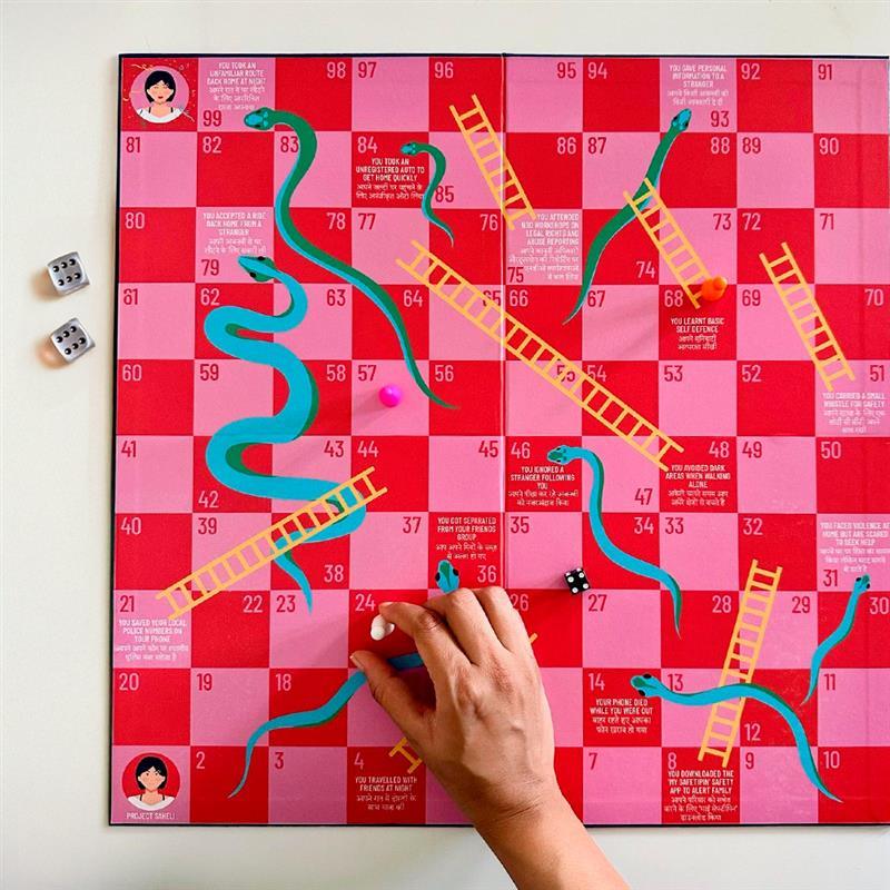 Personalized Snakes & Ladders - The Gift Studio