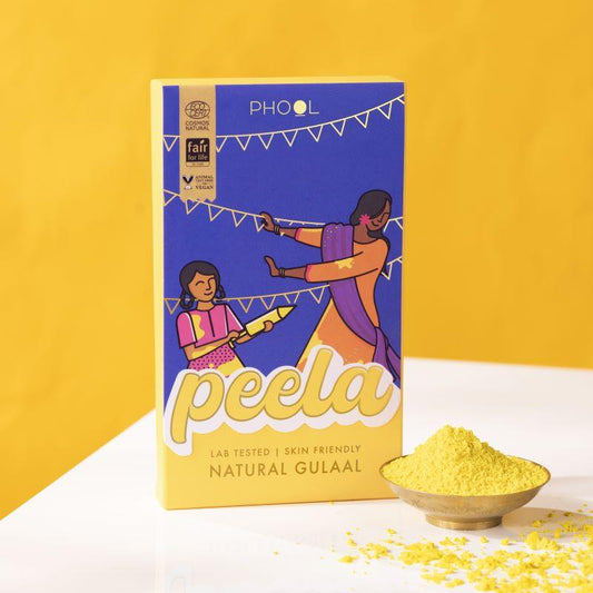 Phool Yellow Natural gulaal - The Gift Studio