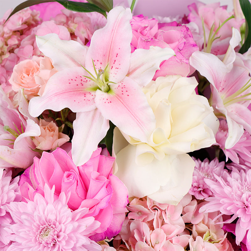 Pink Hydrangea Bouquet