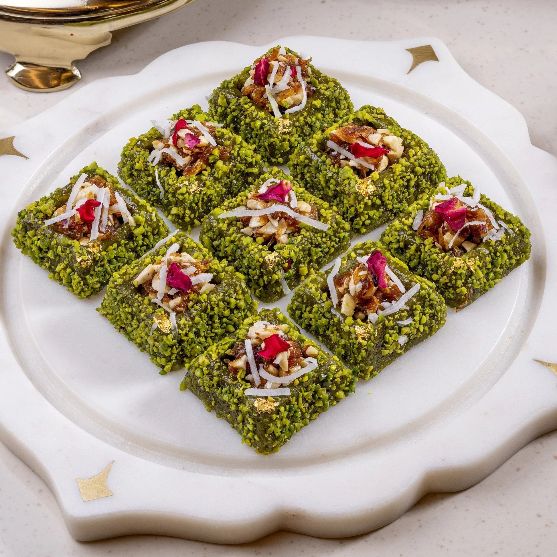 Pistachio Paan box of 12 - The Gift Studio