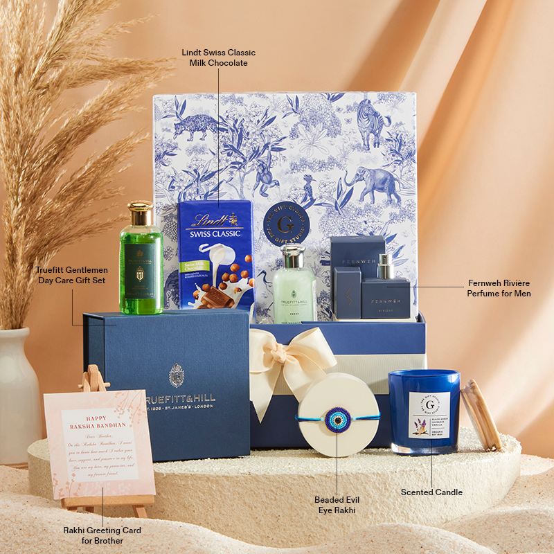 Rakhi Grooming Essential Hamper_The Gift Studio
