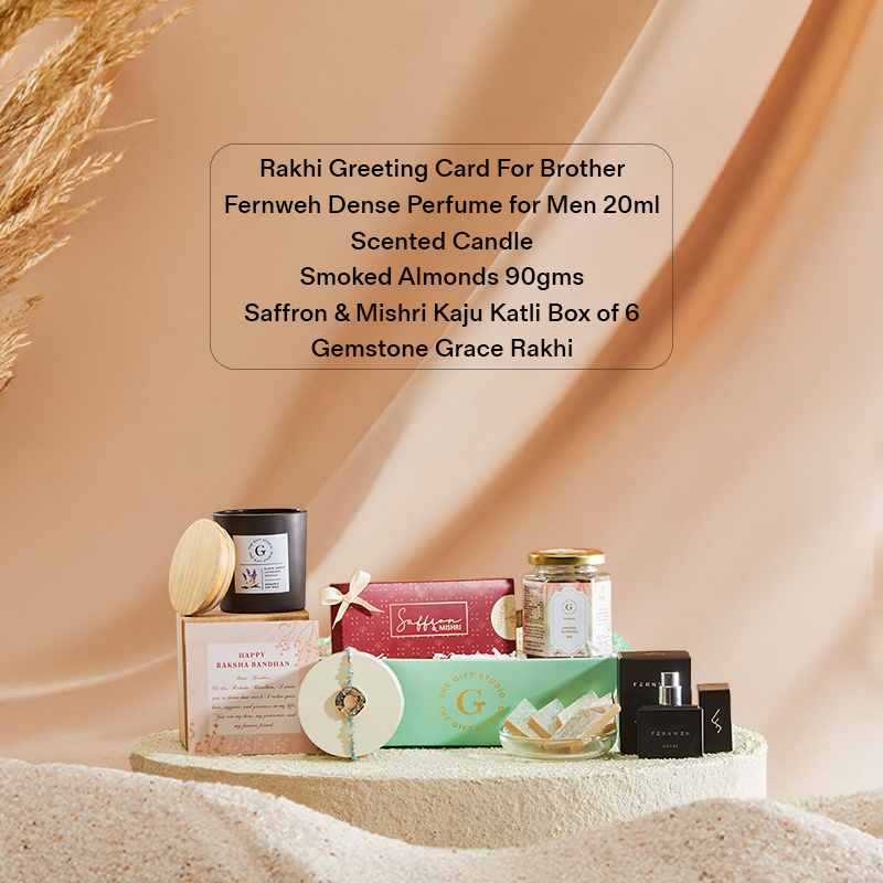 Regal Rakhi Hamper for Brother_The Gift Studio
