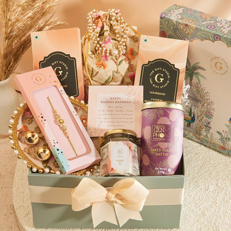Royal Rakhi Rituals Hamper for Brother