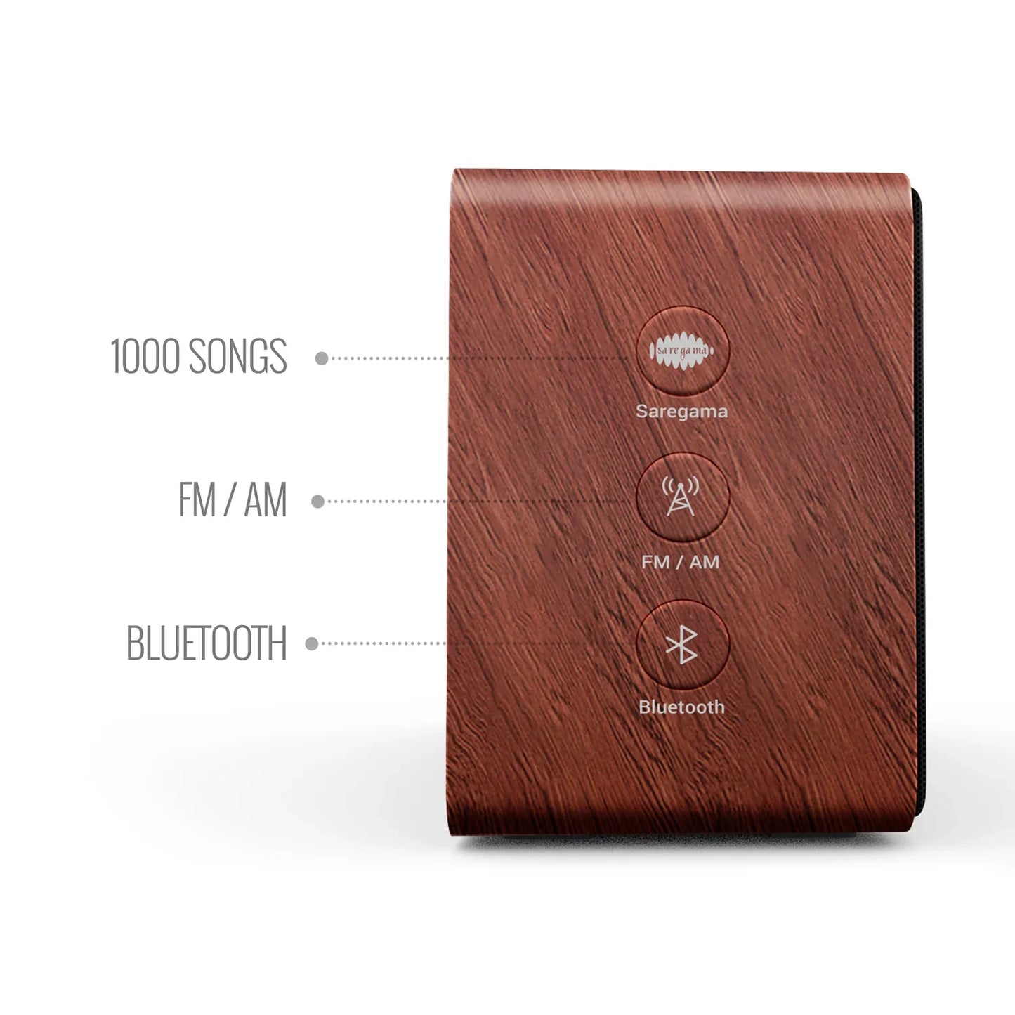 Carvaan Mini Plus Hindi - Vintage Brown - The Gift Studio