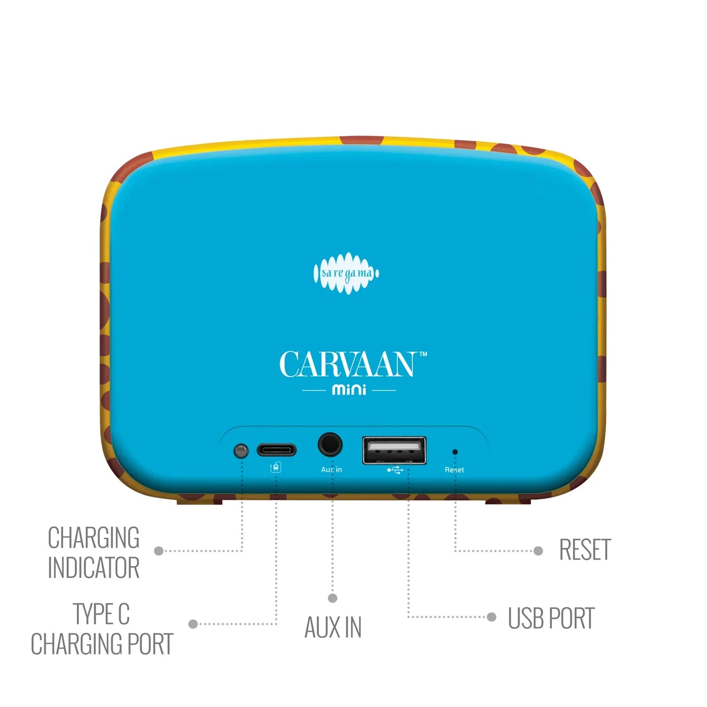 Carvaan Mini Kids - Baby Blue - The Gift Studio