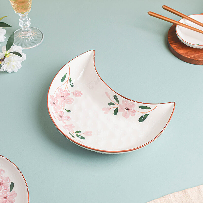 Sakura Moon Plate