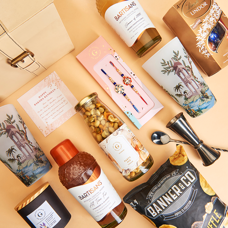 Sip & Celebrate Rakhi Hamper_The Gift Studio