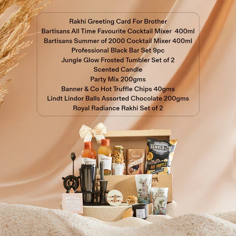 Sip & Celebrate Rakhi Hamper_The Gift Studio