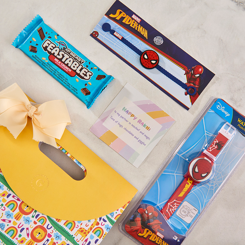 Spidey Rakhi Surprise Bag_The Gift Studio