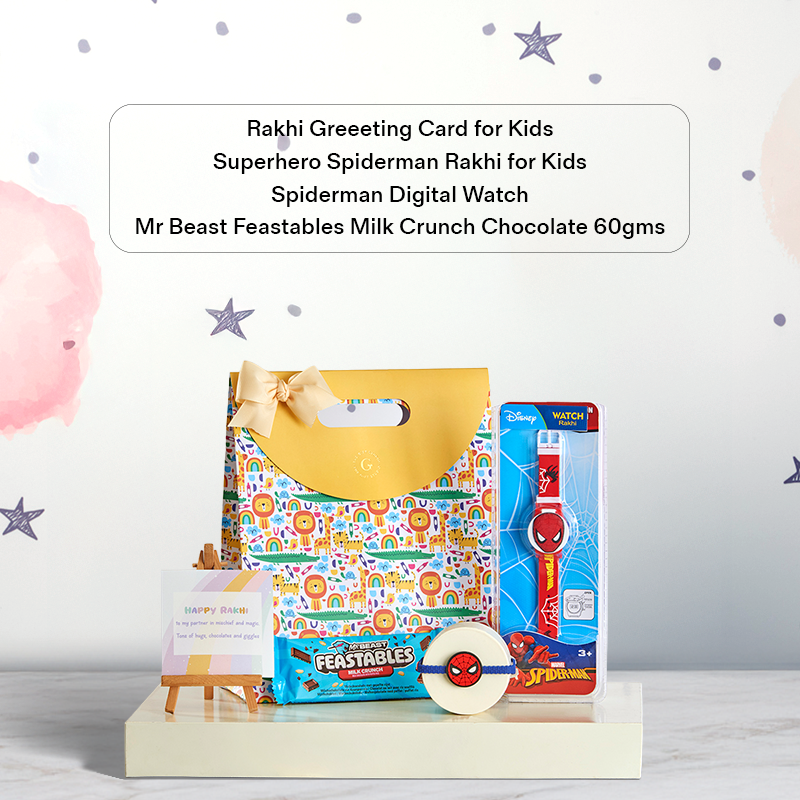 Spidey Rakhi Surprise Bag_The Gift Studio