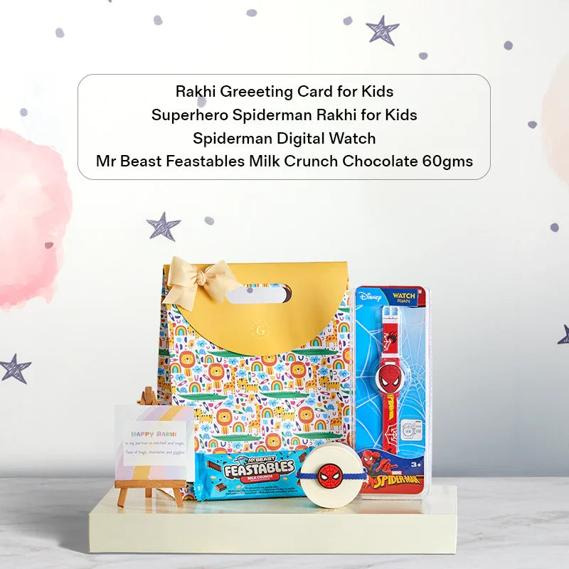 Spidey Rakhi Surprise Bag_The Gift Studio