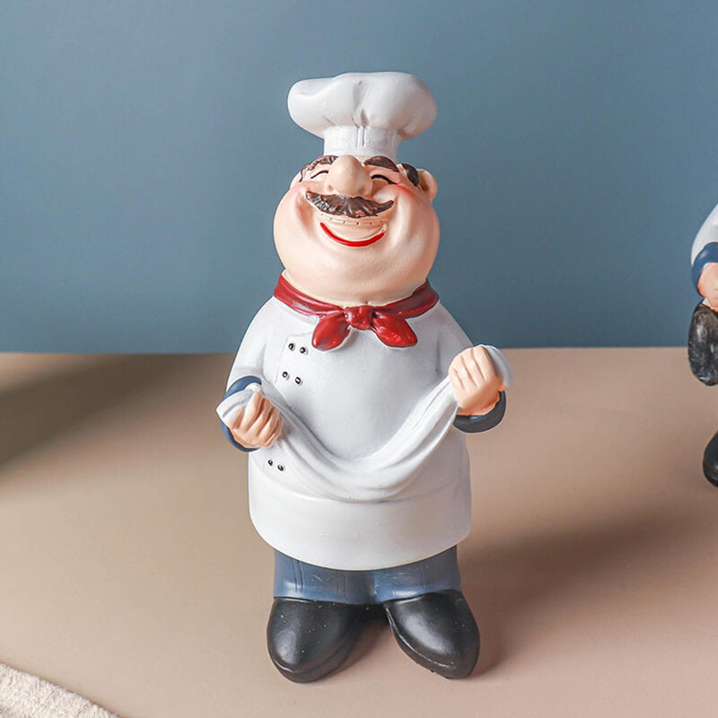 Stubby Chef With Napkin