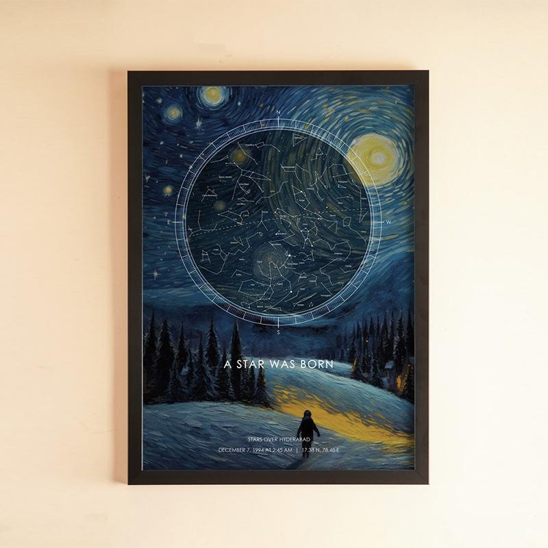 Sytara Starry Night Frame - The Gift Studio
