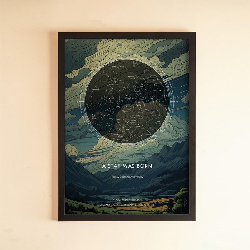 Sytara Whispering Clouds Frame - The Gift Studio