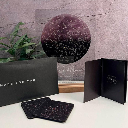 Sytara Moon Craters Acrylic Desk Frame - The Gift Studio