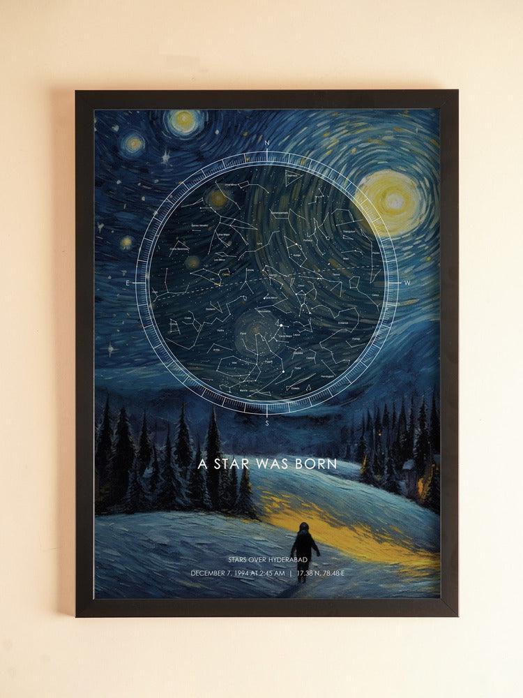 Sytara Starry Night Frame - The Gift Studio