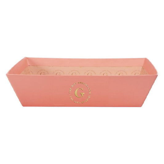 TRAY LARGE BLUSH -12X12X6 - The Gift Studio
