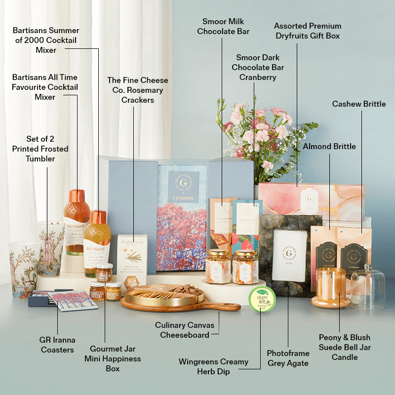 GR Iranna Artful Indulgence Hamper - The Gift Studio