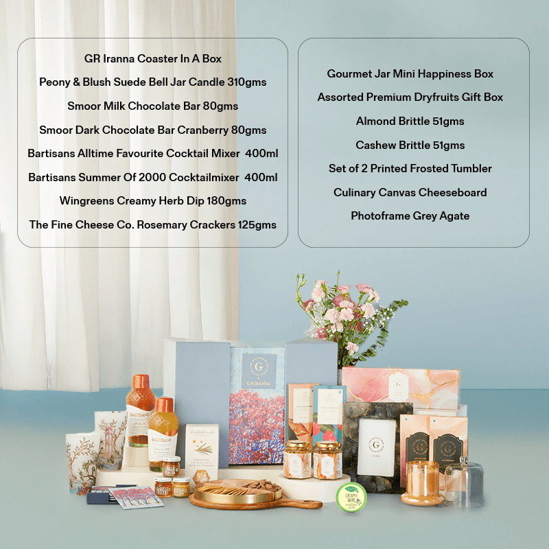 GR Iranna Artful Indulgence Hamper - The Gift Studio
