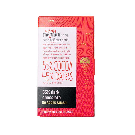 The Whole Truth 55 Dk Choc 80gm - The Gift Studio