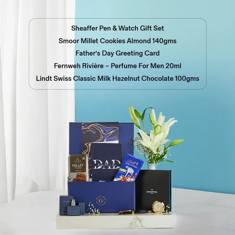 Timeless Executive Hamper for Dad - The Gift Studio
